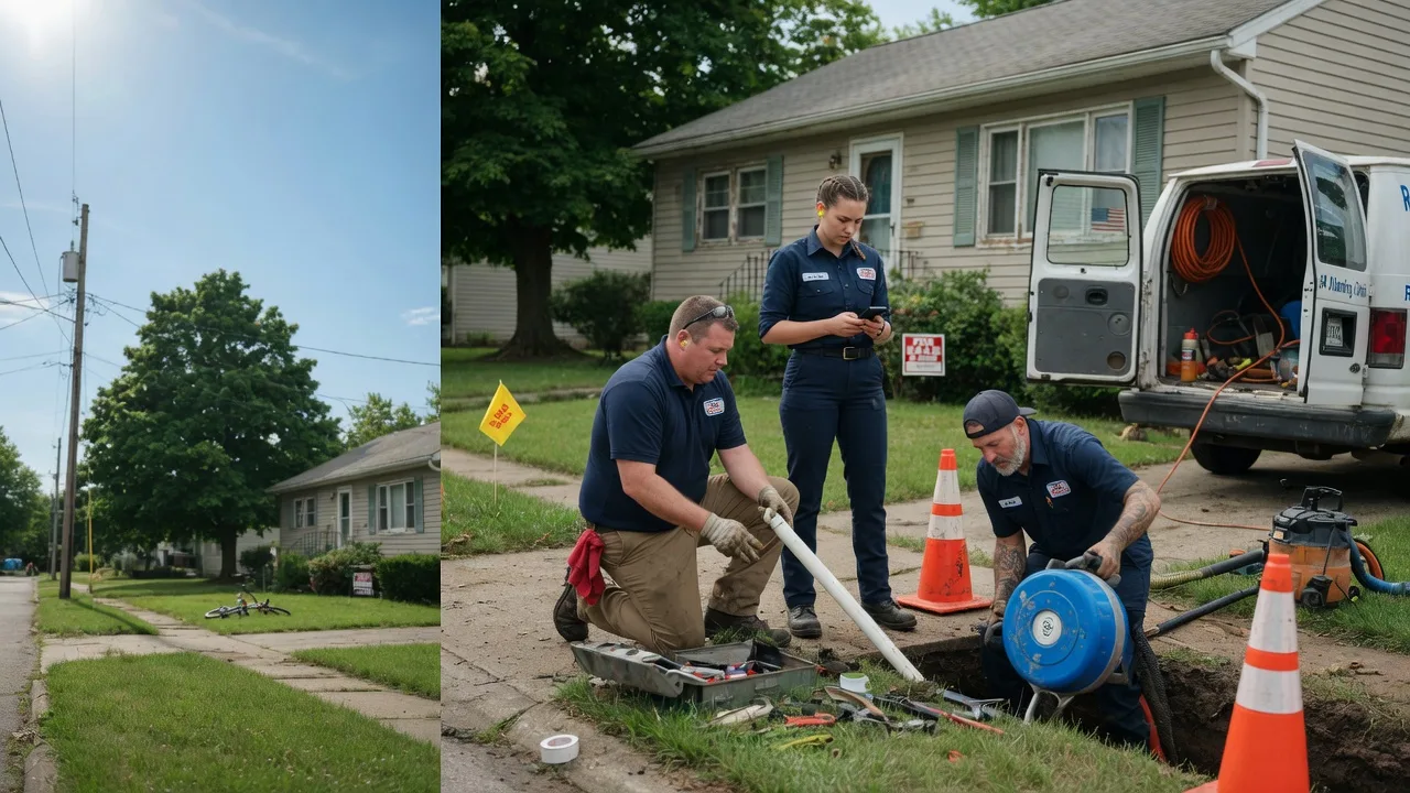 Sewer Line Repair in Newell, WV near me